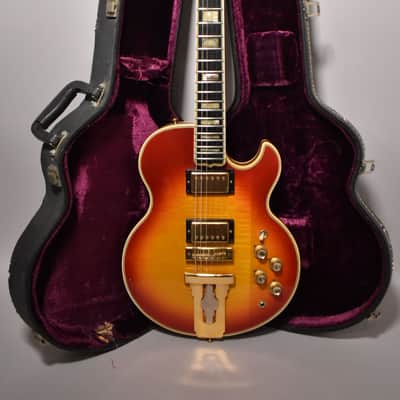 1974 Gibson L5-S Custom Cherry Sunburst Finish w/OHSC image 1