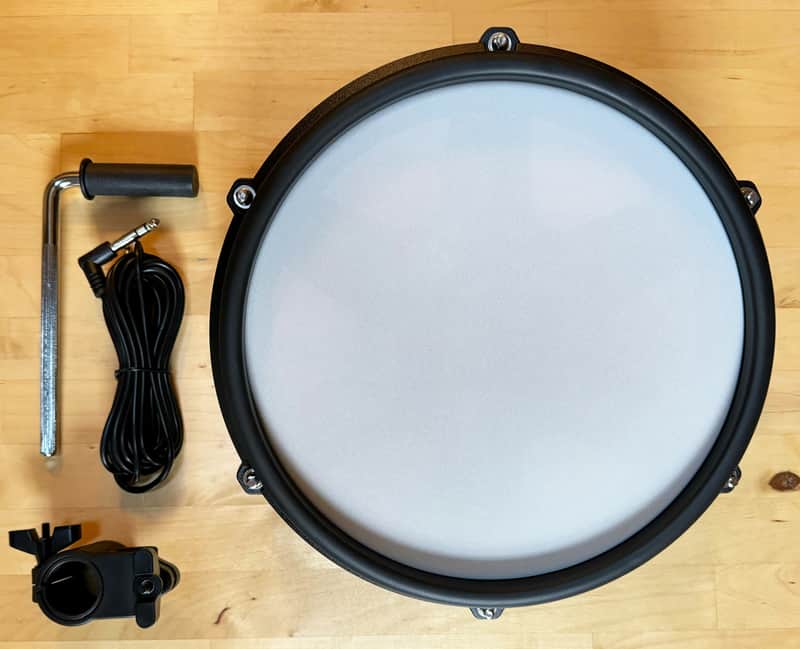 NEW Alesis Nitro Max 10 Inch Dual-Zone Mesh Pad Pack- 10" Drum,Clamp,Cable-Snare image 1
