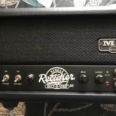 Mesa Boogie Single Rectifier Rectoverb 50 Series 1 Head 1998 image 2