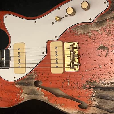 FENDER 1963 Telecaster wildwood  10 Fender Telecaster 2022 - Heavy Relic / Crimson Transparent image 15