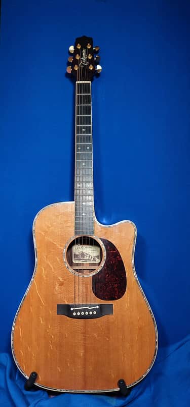 Takamine TNV 360 SC Nashville series dreadnought cutaway acoustic guitar all solid image 1