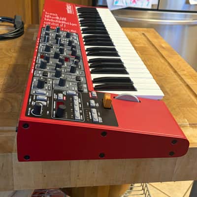 Nord Lead A1 49-Key 26-voice Polyphonic Synthesizer 2014 - 2022 - Red - Excellent image 13