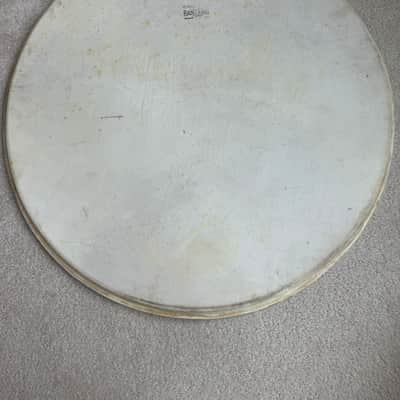 Slingerland Vintage Radio King 24” Genuine Calf Skin Bass Drum Head Lot #1 40s - Calf skin image 1