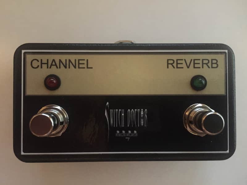 Marshall DSL40C Replacement Footswitch with LEDs by Switch Doctor image 1
