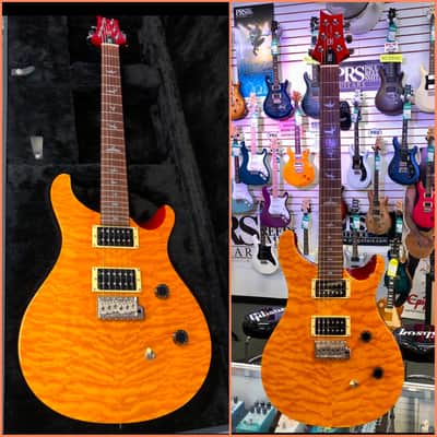 PRS SE Custom 24, 25th Anniversary 2009 Made In Korea Vintage Yellow with Deluxe Case - Pre Owned image 1