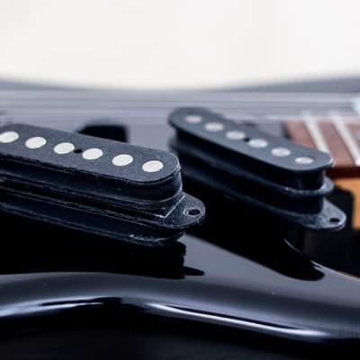 1980s ESP Custom Shop Mirage SSH Superstrat Black w/ Case image 22