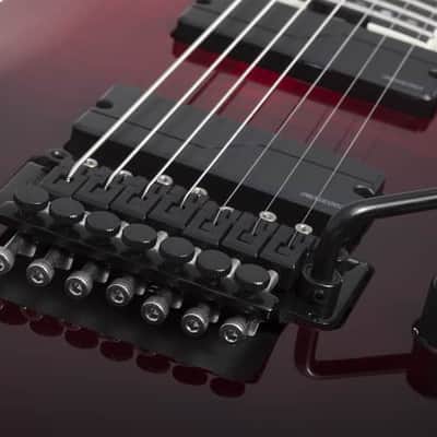 Schecter C-7 FR SLS Elite Blood Burst image 8