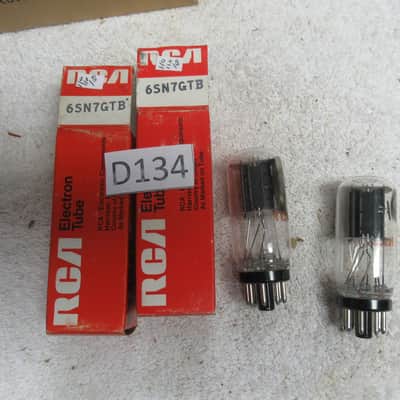 2 NOS RCA 6sn7gtb image 2