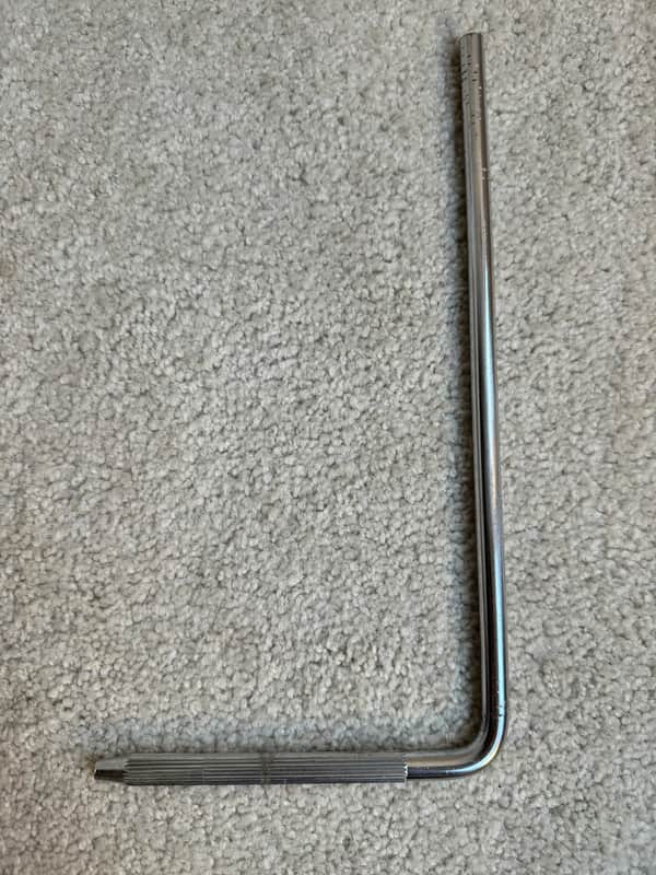 Ludwig Vintage L Arm Cymbal Mount Part - Lot 2 60s 70s - Chrome image 1