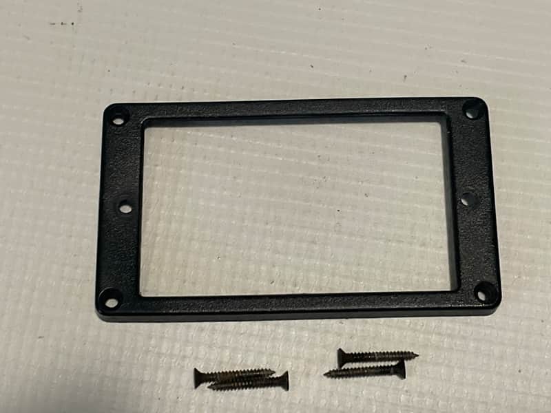 1980's Charvel Jackson Import Model Series Black Oversize Humbucker Pickup Mounting Ring image 1