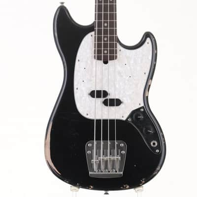 Fender JMJ Road Worn Mustang Bass Black Fender Justin Meldal-Johnsen [MX24010885] (07/27) image 1