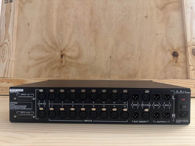 Dangerous Music 2-BUS+ 16-Channel Analog Summing Box 2015 - 2019 - Black image 1