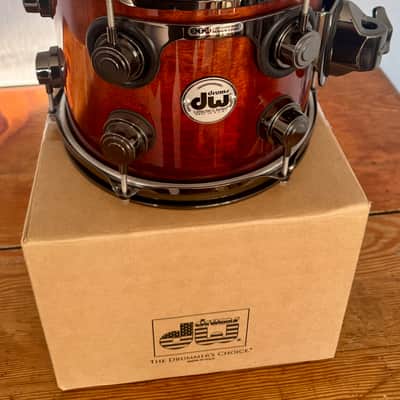 DW Collector‘s Exotic Quilted Sapeli SSC Standard Drum Kit 2021 image 17