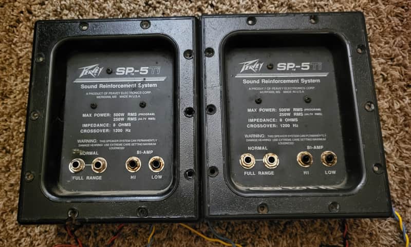Peavey SP5TI Crossovers image 1