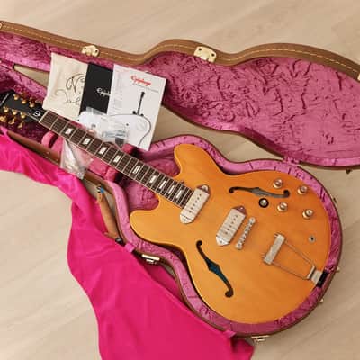 2010 Epiphone USA John Lennon 1965 Casino Revolution 70th Anniversary 1 of 70, Yoko Ono-Signed w/ Case, COA, Tags image 20