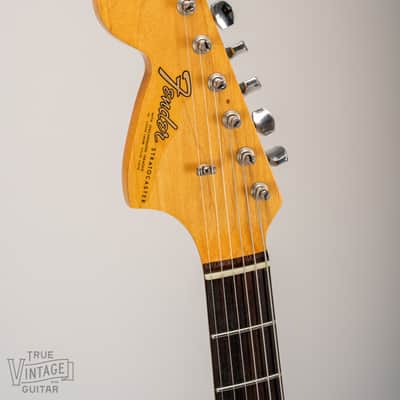 1967 Fender Stratocaster Left-Handed Sunburst with tag image 11