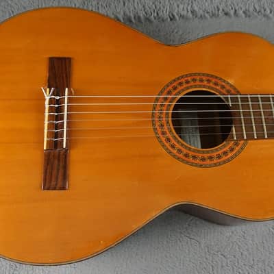 Vintage Japanese Classical Guitar – Suzuki / Nagano-Built – Made in Japan – 1960s MIJ Nylon – w/ Hard Case image 6