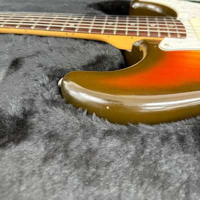 Fender Stratocaster Hardtail with Rosewood Fretboard 1979 - Sunburst image 19
