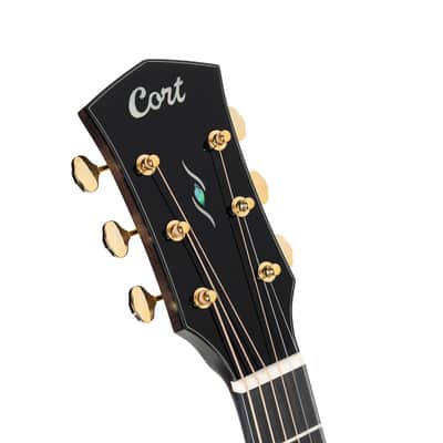Cort GOLDMC6NAT Gold Series Torrefied Solid Sitka Spruce Top Modern Concert Body 6-String Acoustic-Electric Guitar w/Premium Gig Bag image 22