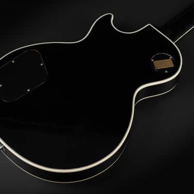 2012 Gibson Custom Shop Les Paul Custom with Chrome Hardware - Ebony | USA Black Beauty Open Coil 490R 498T Humbucker Pickups Long Neck Tenon | CoA OHSC image 13