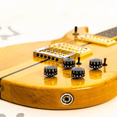 Daion Mark X Tinted Tan / Natural Neck Through (1982) w/ Hardshell Case image 16