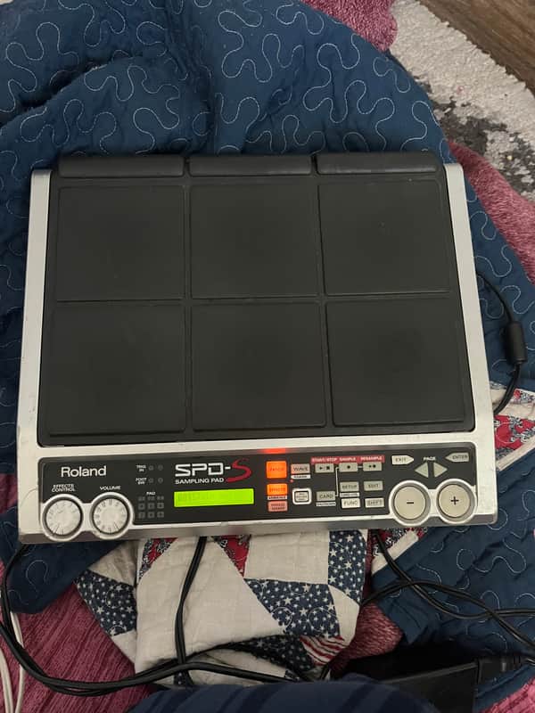 Roland SPD-S 9-Zone Digital Percussion Sampling Pad 2003 - 2012 - Black/Silver image 1