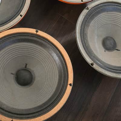 Vintage Van Halen Speaker Set – (2) 1970s JBL D120F & (2) 1970s Celestion G12H 30W T1281 Blackbacks Bild 10