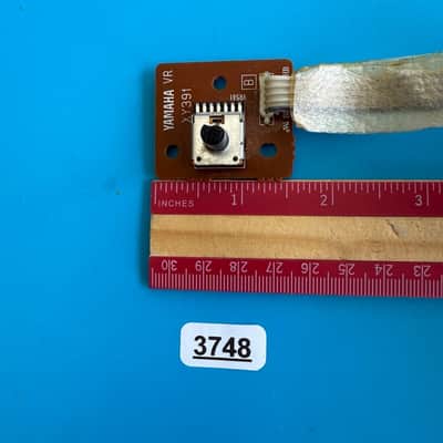 YAMAHA PSR-260 Keyboard Part: Volume Pot & PCB Circuit Board [XY391] image 5