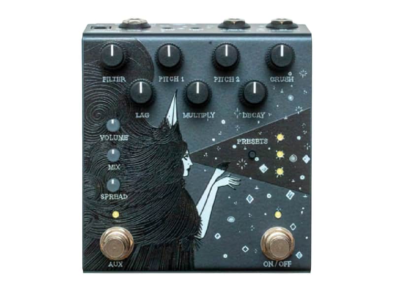 Old Blood Noise Endeavors Dark Star V3 Lo-Fi Stereo Reverb Pedal (Black) image 1
