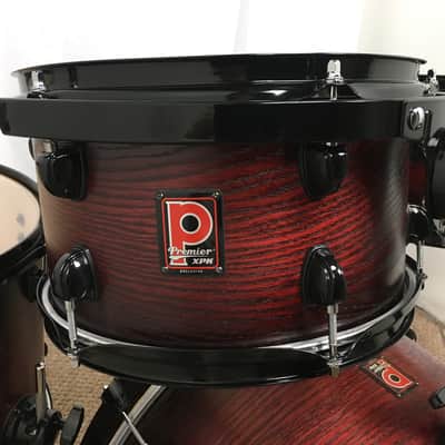 Premier Drums XPK Series 7 Piece Shell Pack Kit/Cherry Burst Finish/FAST FIVE image 8