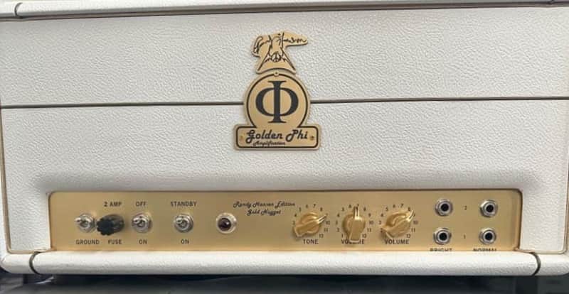 Golden Phi Randy Hansen Signature Tube Amp - Rare! image 1