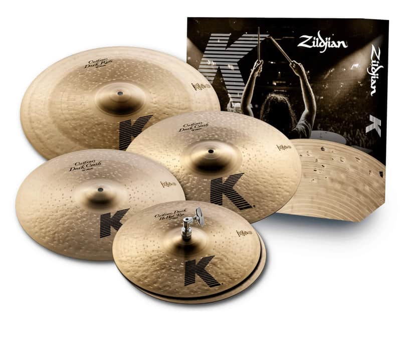 Zildjian KCD900 K Custom Dark Cymbal Set - 5 Piece image 1