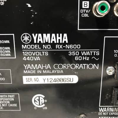 Yamaha RX-N600 Receiver HiFi Stereo Budget Audiophile Multi Zone 6.1 Channel Bild 6