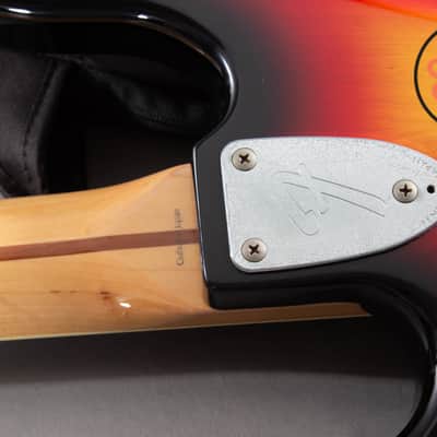 1997 Fender Japan JB75-90US '75 Reissue Jazz Bass – 3-Tone Sunburst | CIJ | USA Pickups | Rosewood Board image 8