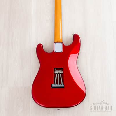 1992 Fender Stratocaster ‘62 Vintage Reissue ST62-53 Candy Apple Red 100% Original, Japan MIJ Fujigen image 3