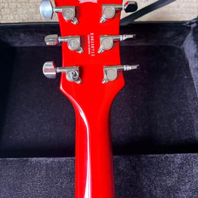 B.C. Rich NJ Retro Mockingbird Ferrari Red w/ Hard Case - KOREA image 12