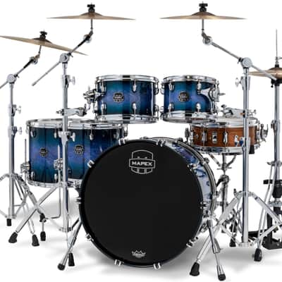 MAPEX IT SR628XUZXQ DRUM SET SATURN VI COBALT BURST image 2