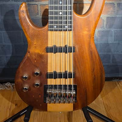Carvin LB76 6-String Left-Handed Bass Koa & Maple w/ OHSC image 6