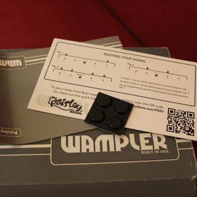 Wampler Paisley Drive Deluxe dual overdrive pedal image 8