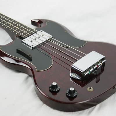 RARE 1969 Gibson EB-0 LEFT-HANDED Bass w OHSC! Double-Pickguard Lefty! Vintage image 19