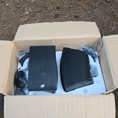 Immagine New In Box Dayton Audio 2-Way Satellite Speaker Pair SAT-BK Black - 3
