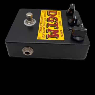 T-Rex DGTM Diabolical Gristle Tone Manipulator Overdrive 2010s - Black with Yellow Label X8336 image 2