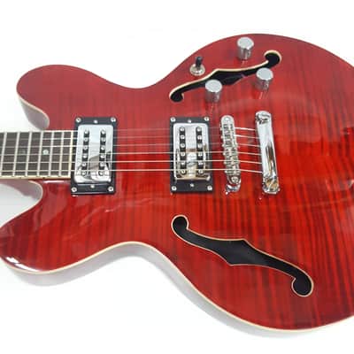 Paramount Premier SE Electric Violin Hollow Body Guitar with Hard Case - Nice! image 6