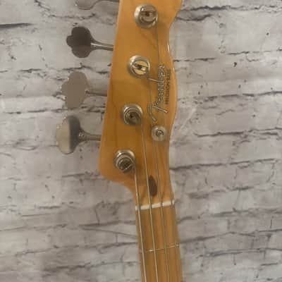 Fender Mike Dirnt Road Worn Artist Series Signature Precision Bass with Maple Fretboard 2015 - Present - White Blonde image 13