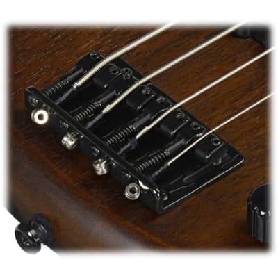 Ibanez SR Gio GSR200B Electric Bass Guitar, Jatoba Fretboard, Walnut Flat image 11