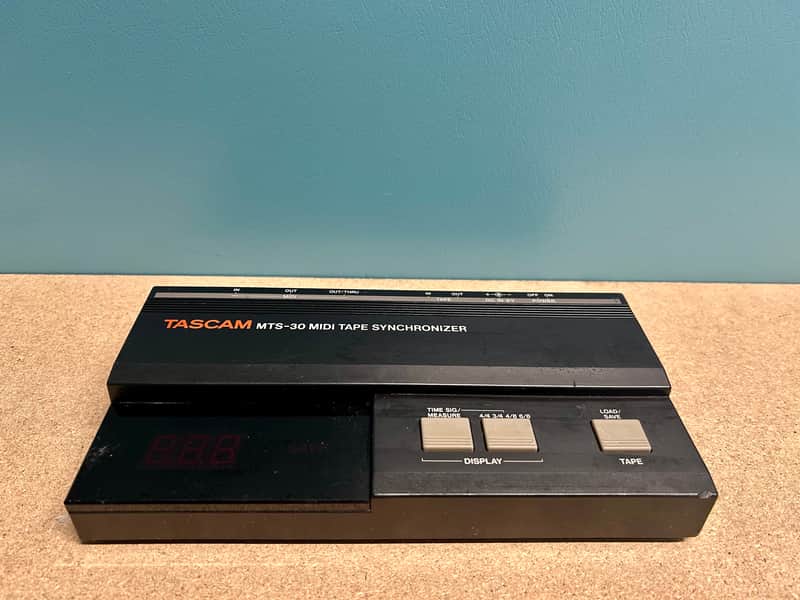 TASCAM「MTS-30」MIDI TAPE SYNCHRONIZER Tascam MTS-30 Midi Tape Synchronizer | Reverb