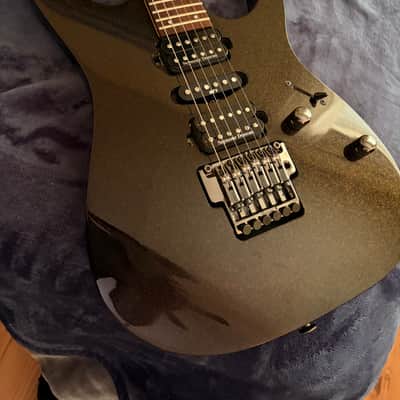 Ibanez RG1570 MRR Prestige / TeamJCraft 2007 - Black with yellow sparkles image 1