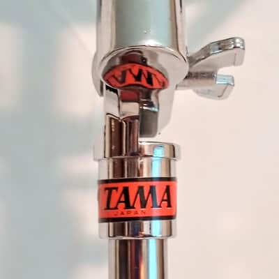 Tama VINTAGE 80's RED LABEL SINGLE BRACED LOW PROFILE SNARE DRUM STAND - CHROME image 5