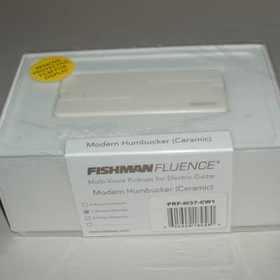 Fishman Fluence PRF-M37-CW1 7 String Modern Humbucker Ceramic 3 Voices (White) image 1