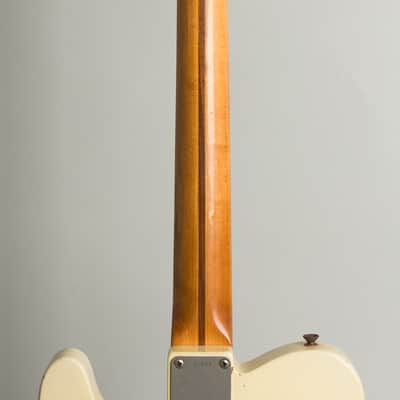Fender  Telecaster Solid Body Electric Guitar (1955), ser. #10608, original tweed hard shell case. image 9